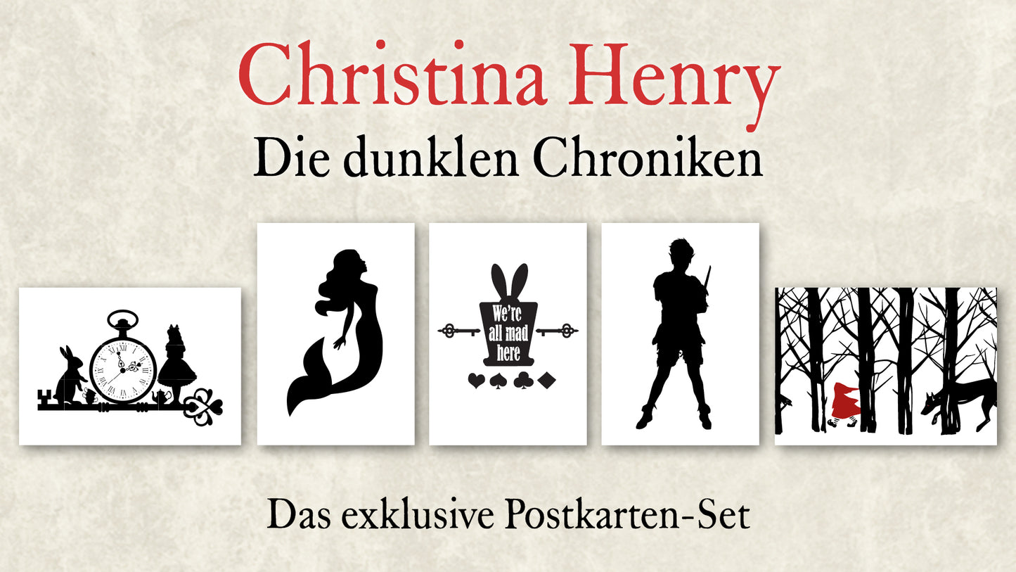 Die dunklen Chroniken Band 1-6 plus 1 exklusives Postkartenset