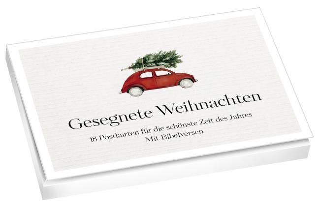 Gesegnete Weihnachten - Postkartenset