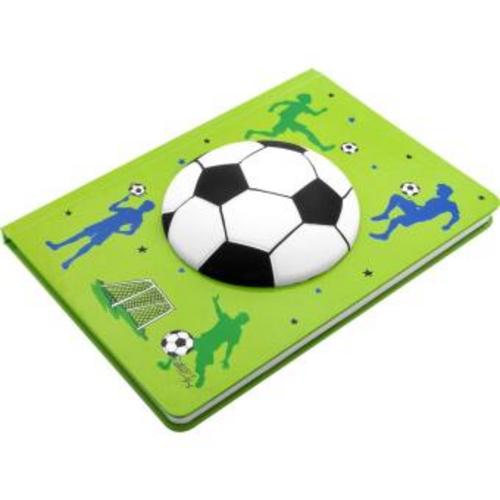 Notizbuch Motiv \"Fußball\"