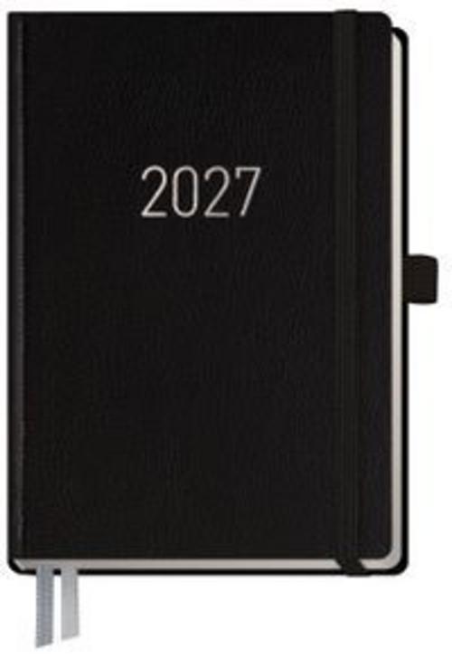 Wochen-Notiz-Timer mini Schwarz 2027 A6+ 12 Monate KL