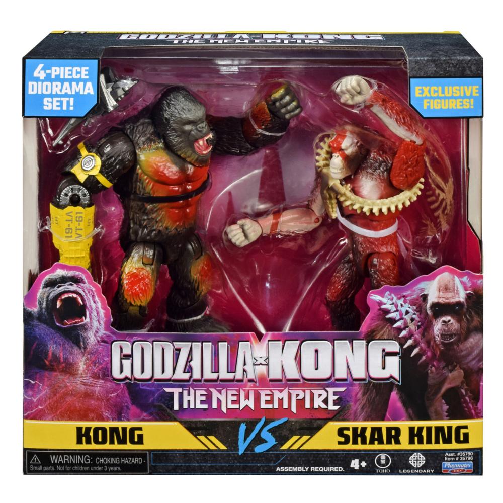 The New Empire - 6\" Kong Vs Skar King 2 Pack
