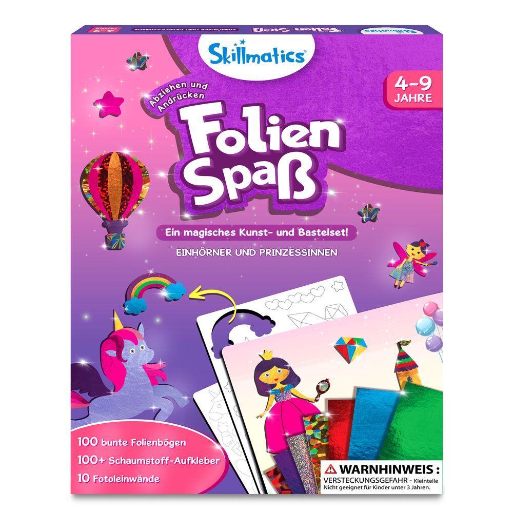 Folienspaß Einhörner und Prinzessinnen