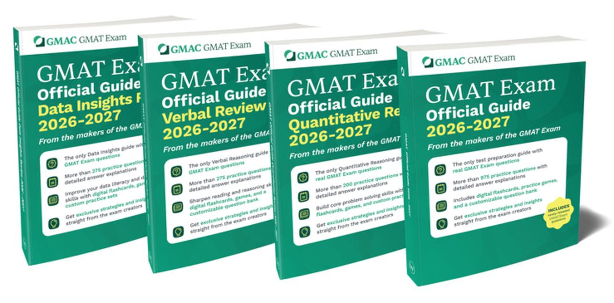 GMAT Official Guide 2026-2027 Bundle
