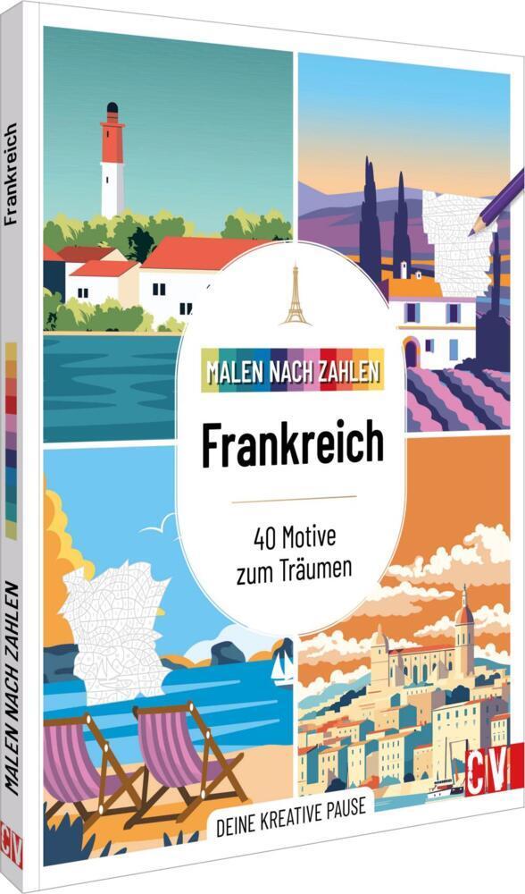 Malen nach Zahlen: Frankreich