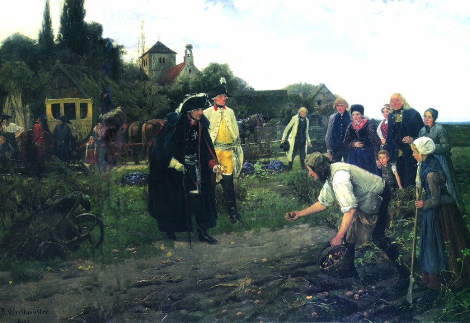 Wandbild (1859-1893) \"Warthmüller, Der König ist überall\"