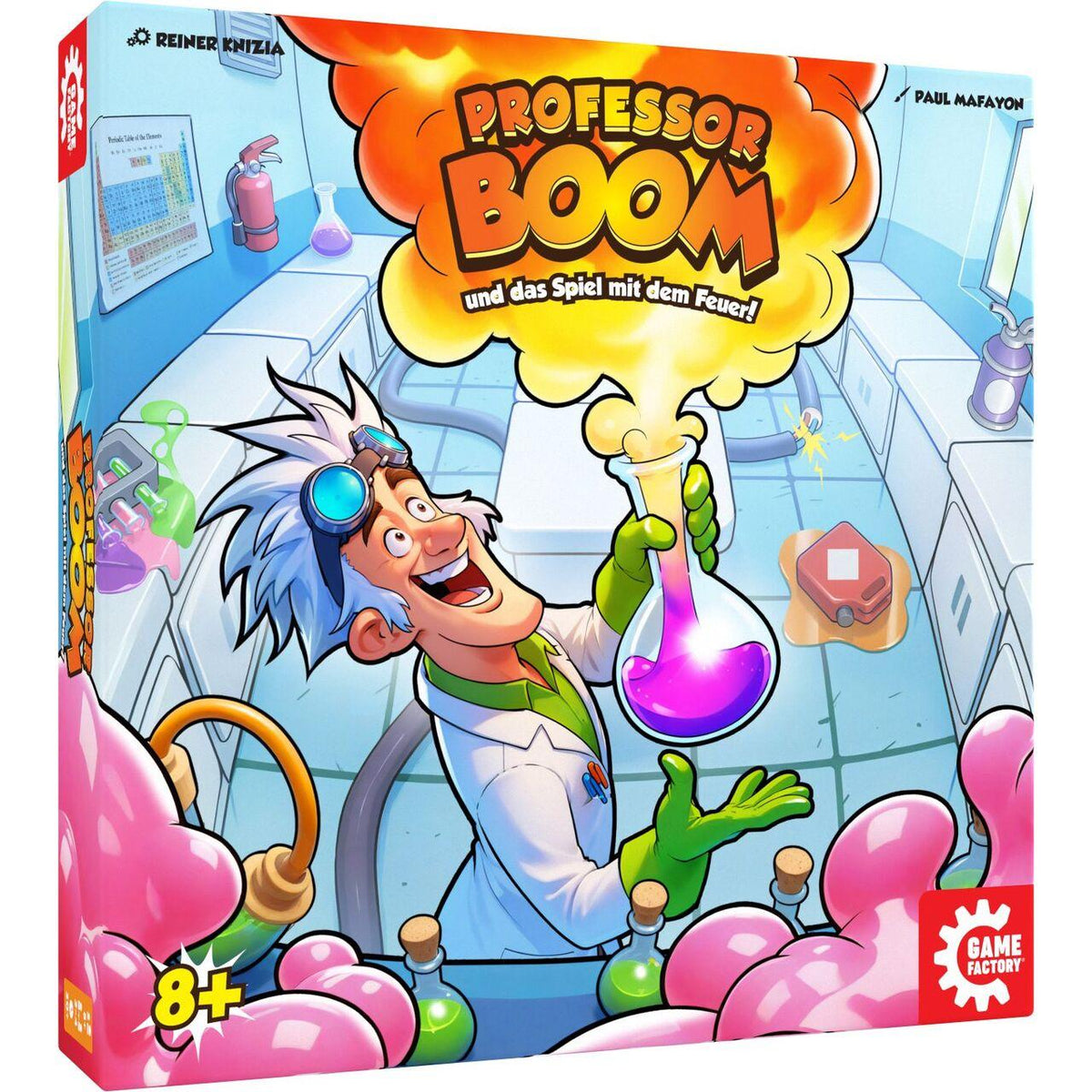 Professor Boom und das Spiel mit dem Feuer