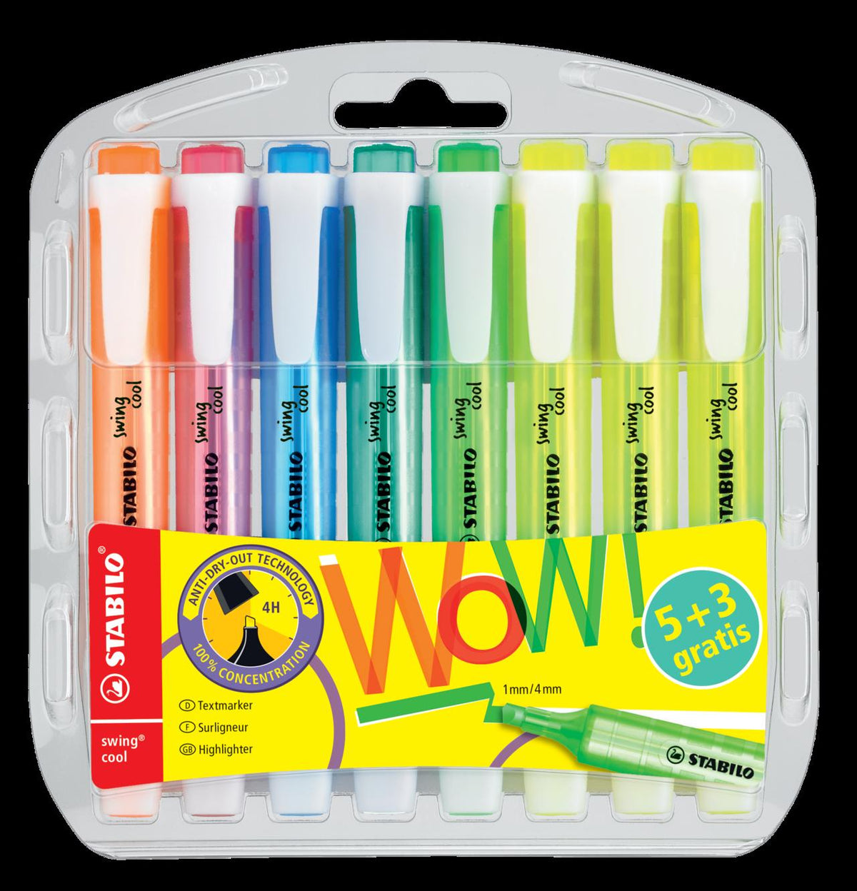 STABILO Swing cool 5+3