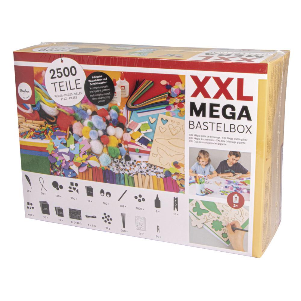 XXL-Mega-Bastelbox, 2.500 Teile
