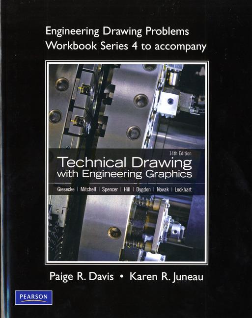Buchcover: Engineering Drawing Problems Workbook (Series 4) for Technical Drawing with Engineering Graphics