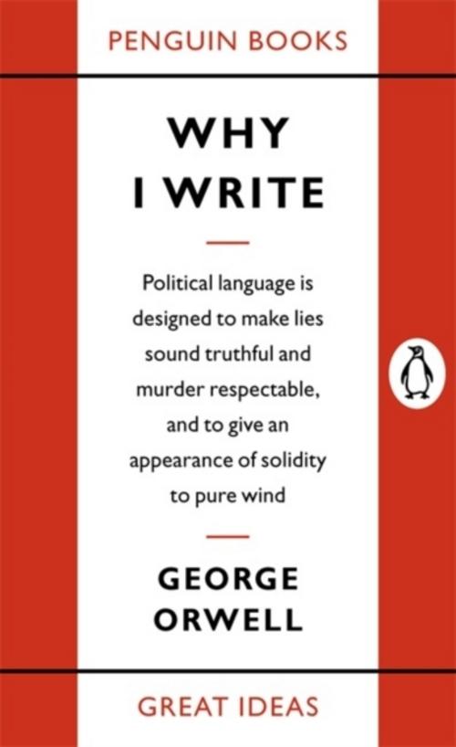 Buchcover: Why I Write