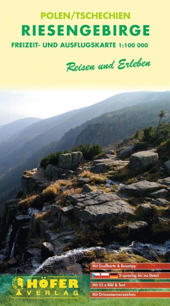 Höfer Polen/Tschechien CR 303. Riesengebirge 1:100 000. Straßenkarte