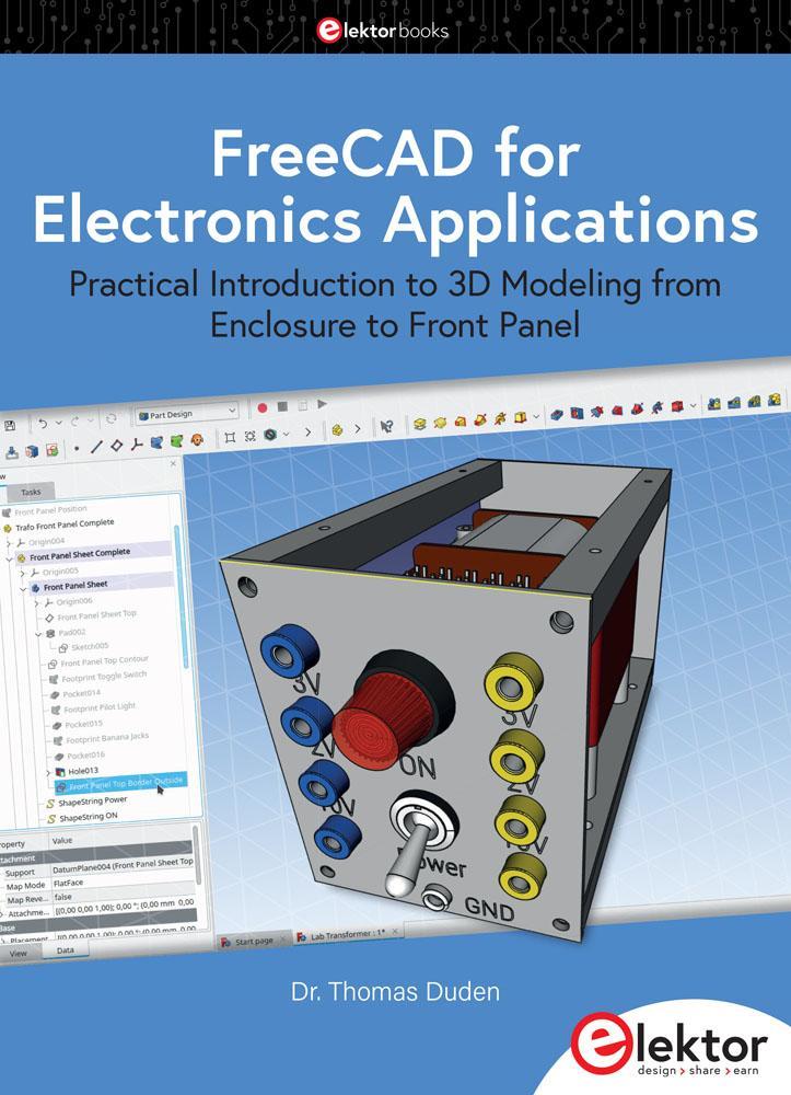 Buchcover: FreeCAD for Electronics Applications