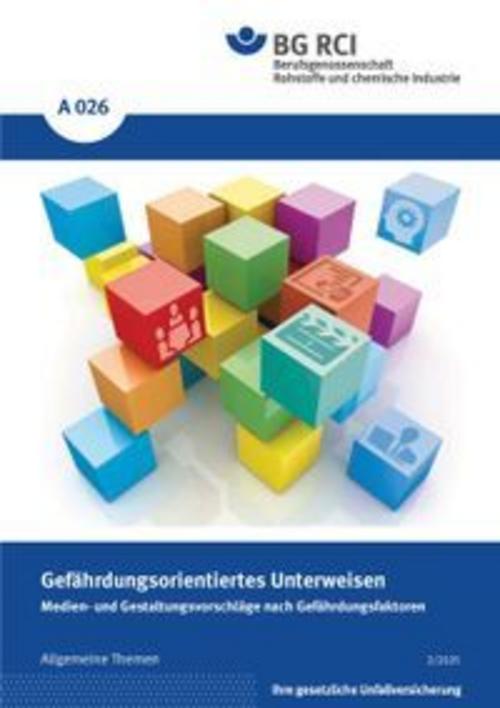 Buchcover: A 026 - Gefährdungsorientierte Unterweisung