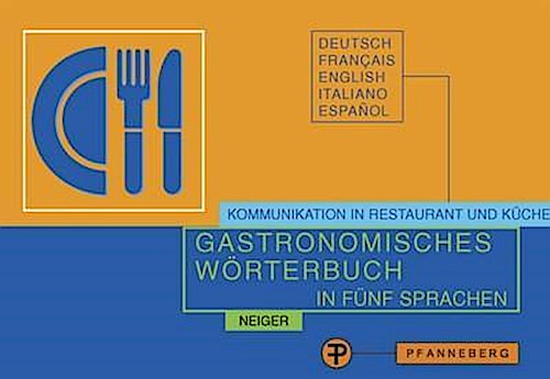 Gastronomisches Wörterbuch in fünf Sprachen
