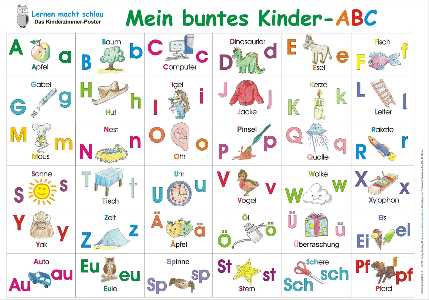 Mein buntes Kinder-ABC