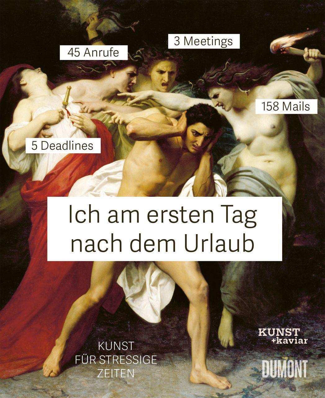 KUNST kaviar/Ich am ersten Tag nach dem Urlaub