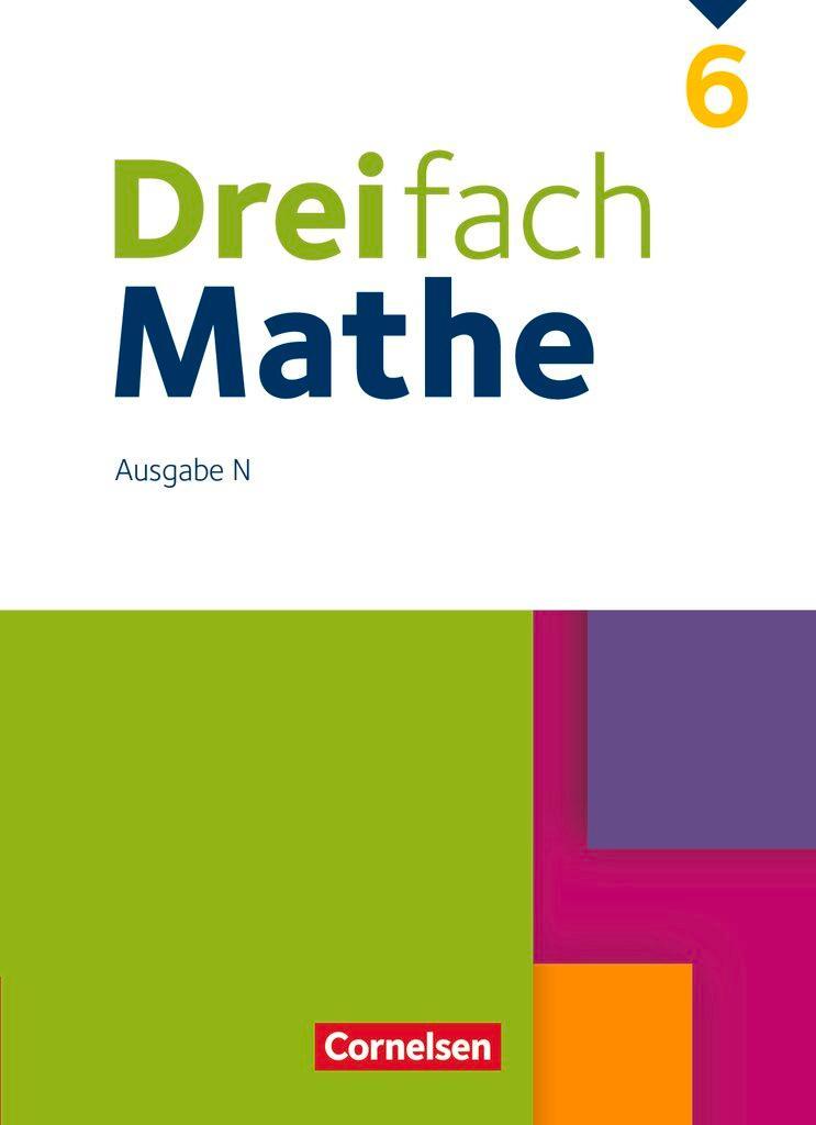 Dreifach Mathe 6. Schuljahr. Niedersachsen - Schülerbuch