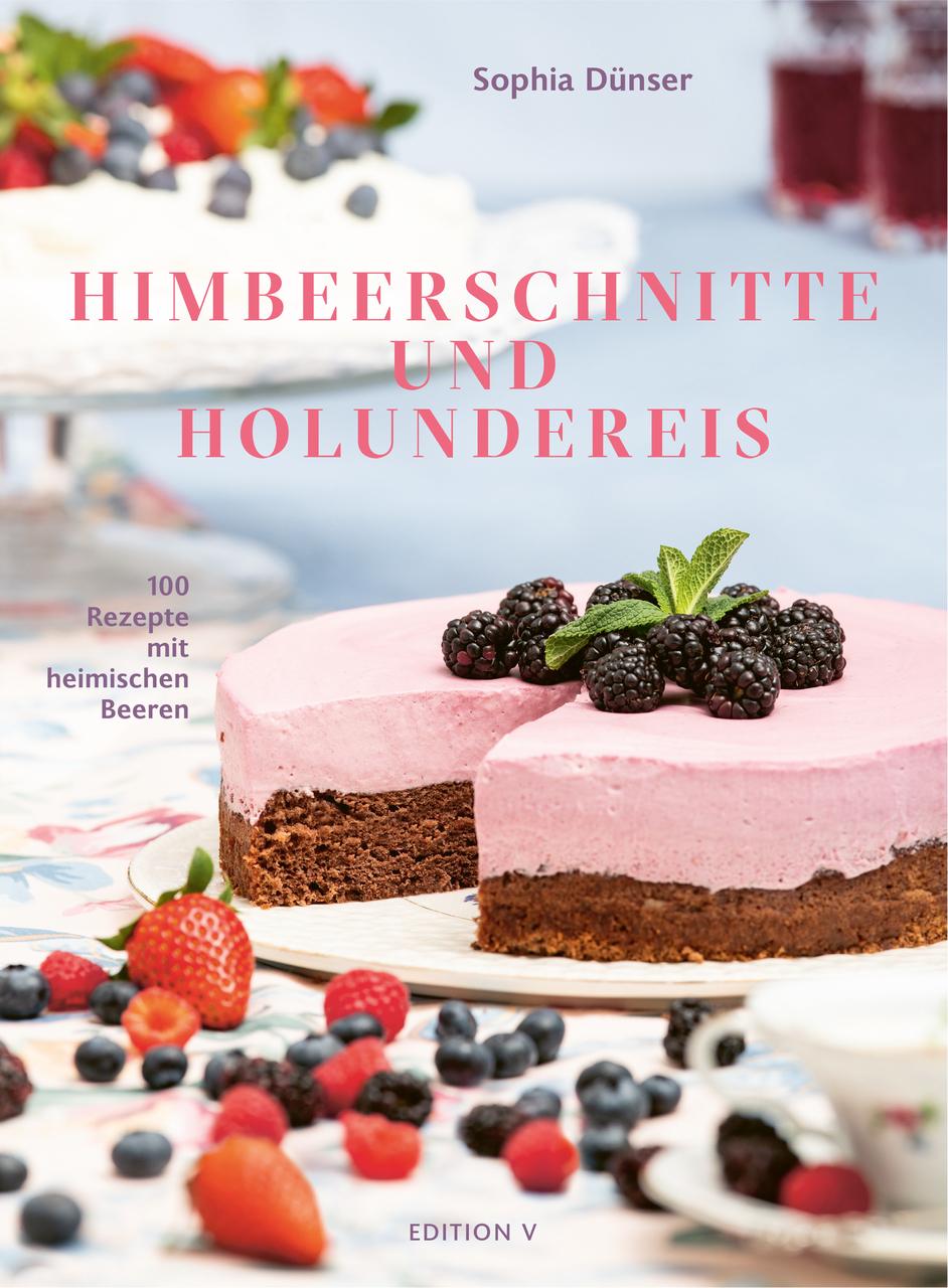 Buchcover: Himbeerschnitte und Holundereis