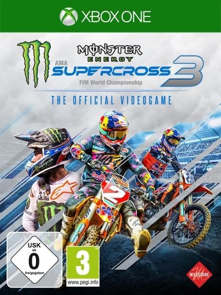 Monster Energy Supercross - The Official Videogame 3,1 Xbox One-Blu-ray Disc