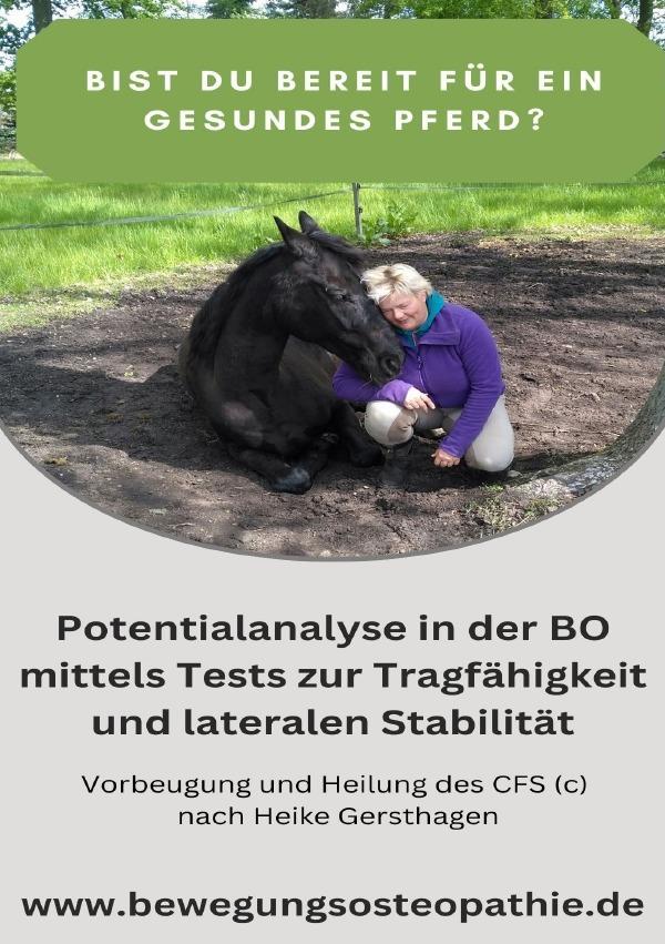Buchcover: Potentialanalyse in der Bewegungsosteopathie für Pferde