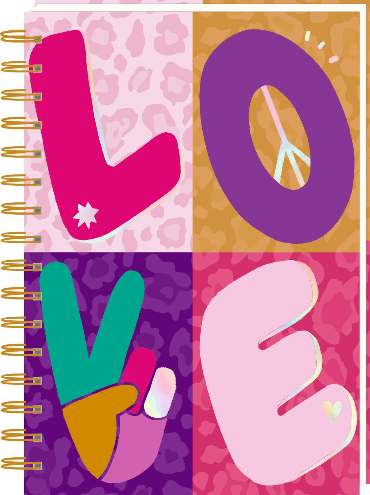 Buchcover: Ringbuch DIN A5 - LOVE