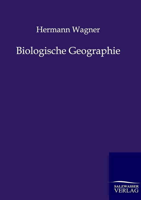 Buchcover: Biologische Geographie
