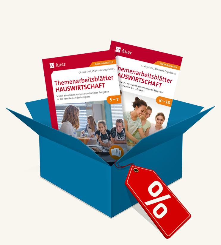 Buchcover: Paket: Themenarbeitsblätter Hauswirtschaft Klassen 5 bis 10