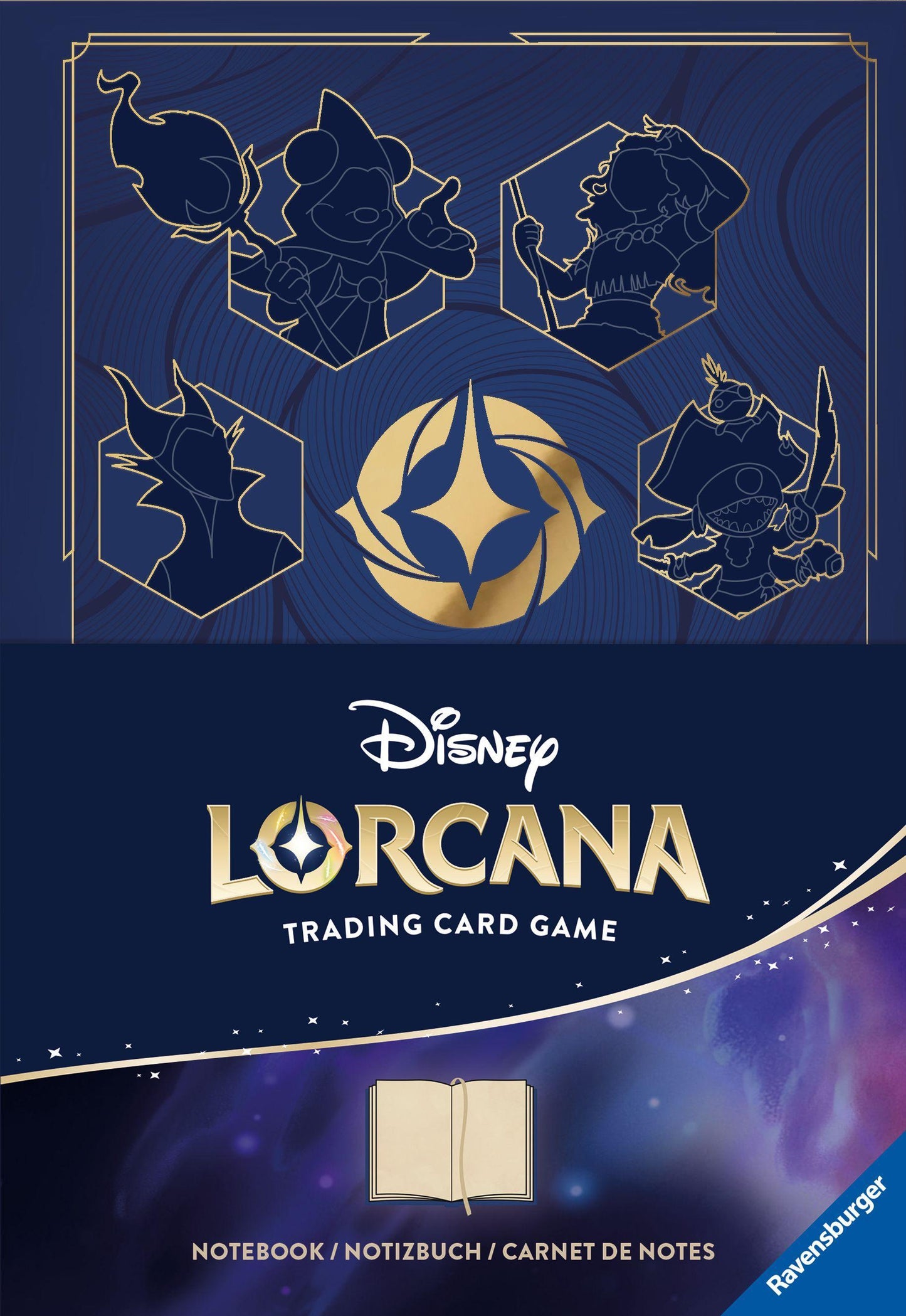 Disney Lorcana - Notizbuch zum Trading Card Game