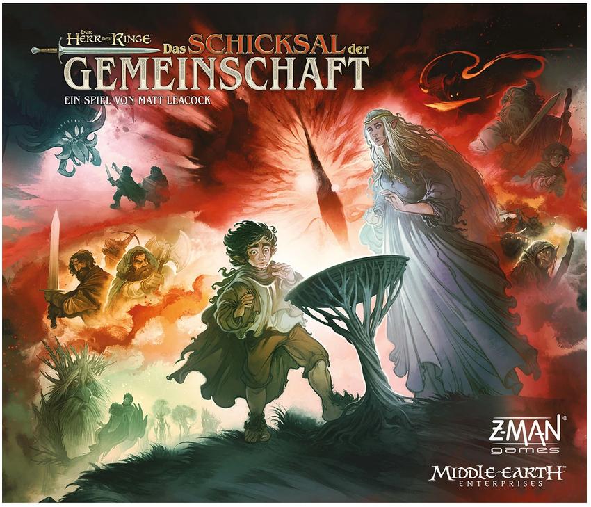 Buchcover: Der Herr der Ringe: Schicksal der Gemeinschaft