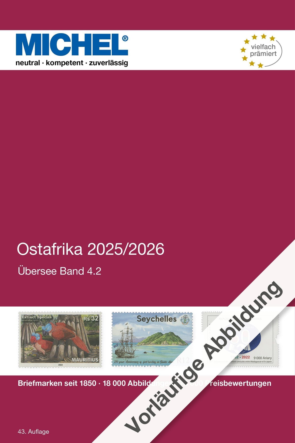 Buchcover: Ostafrika 2025/2026
