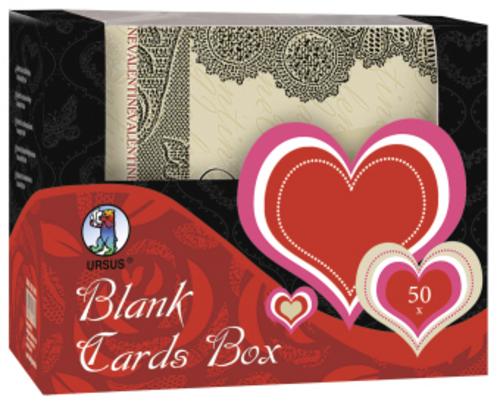 URSUS Blank Cards Box