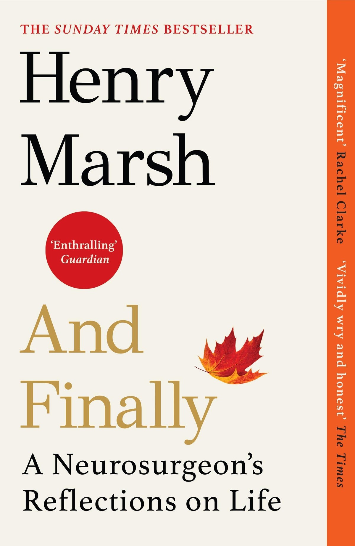 Buchcover: And Finally