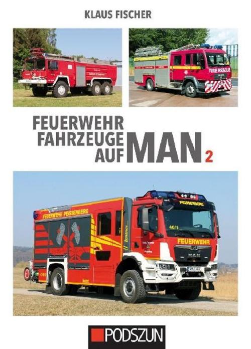 Buchcover: Feuerwehrfahrzeuge auf MAN 2