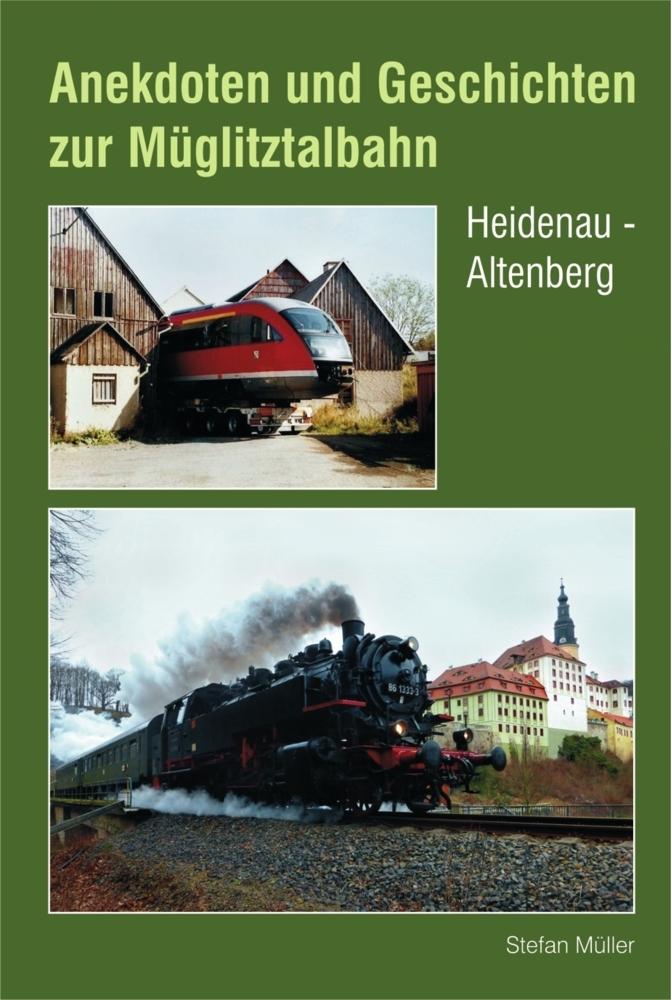 Buchcover: Anekdoten und Geschichten zur Müglitztalbahn