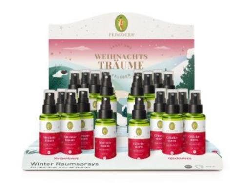 Display Bio Raumsprays Winter 2022