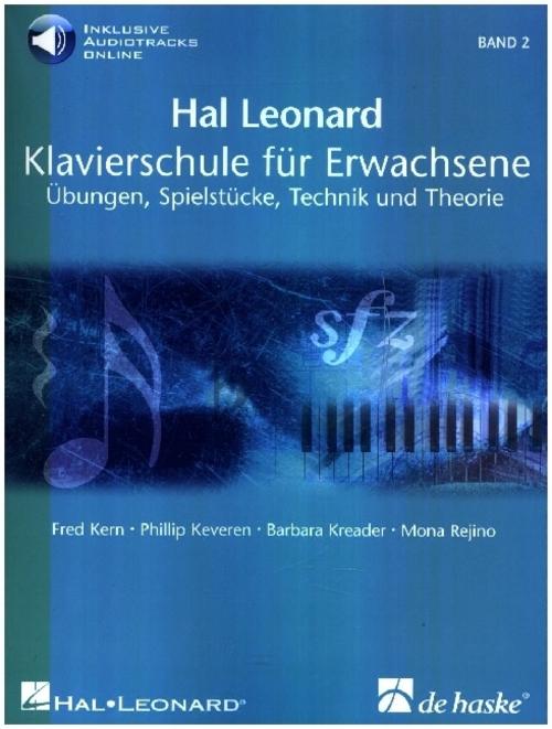 Hal Leonard Klavierschule für Erwachsene.Bd.2,mit Audio-Online Zugang