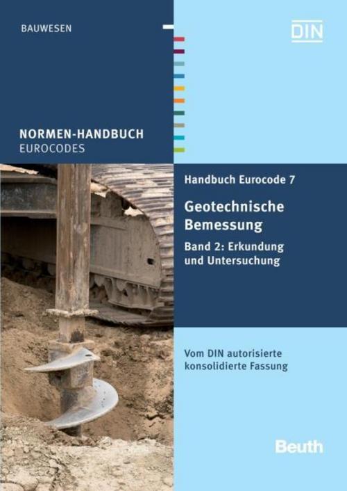 Buchcover: Handbuch Eurocode 7 - Geotechnische Bemessung 2
