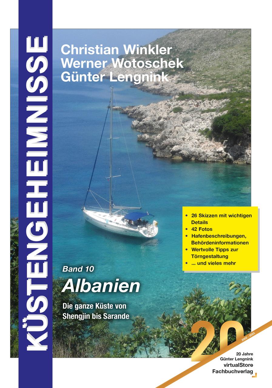 Buchcover: Küstengeheimnisse, Band 10, Albanien