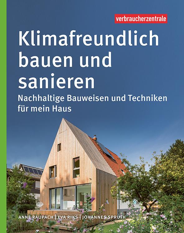 Buchcover: Klimafreundlich bauen und sanieren