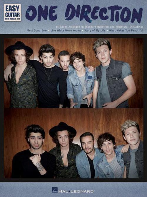 One Direction - Easy Guitar with Tab: Easy Guitar with Notes and Tab Easy Guitar Songbook with Standard Notation and Tab 14 One Direction Hits Arranged at an Easier Level for Developing Players