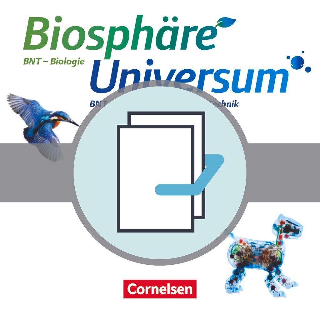 Biosphäre Sekundarstufe 5./6. Schuljahr. Naturphänomene und Technik - Schülerbücher \"Biosphäre\" und \"Universum Physik\". Baden-Württemberg