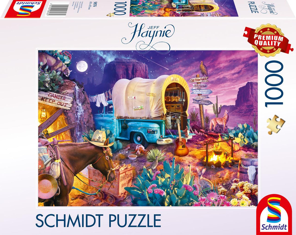 Buchcover: Romantisches Wildwest-Camping