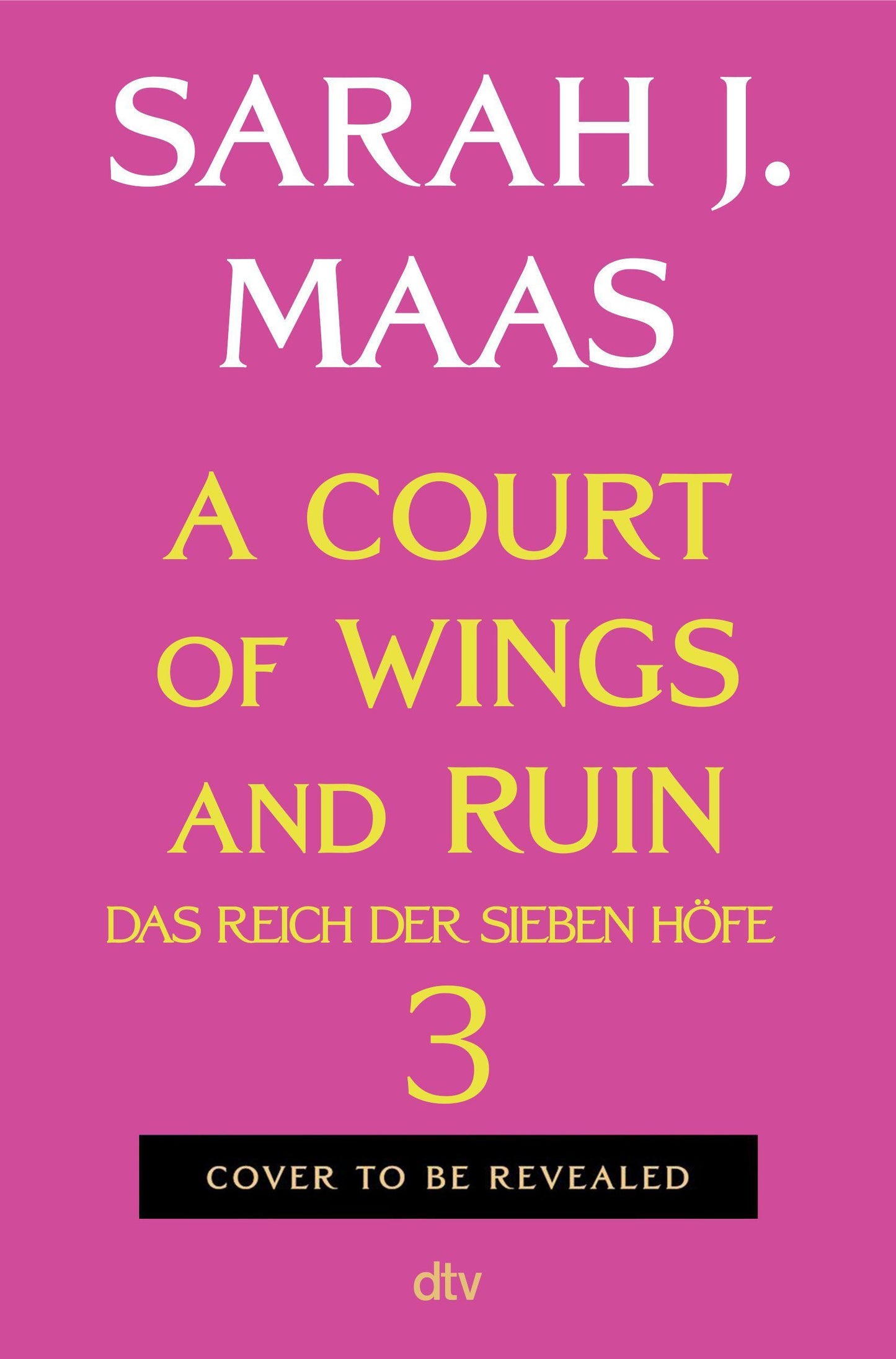 A Court of Wings and Ruin: (deutsche Ausgabe) | die globale Romantasy-Bestseller-Reihe | Hochveredelt mit limitiertem Farbschnitt (Das Reich der sieben Höfe-Reihe, Band 3)