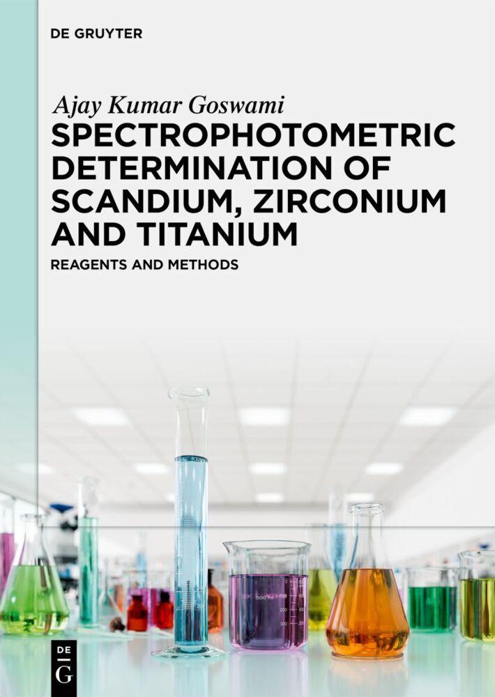 Buchcover: Spectrophotometric Determination of Scandium, Zirconium and Titanium