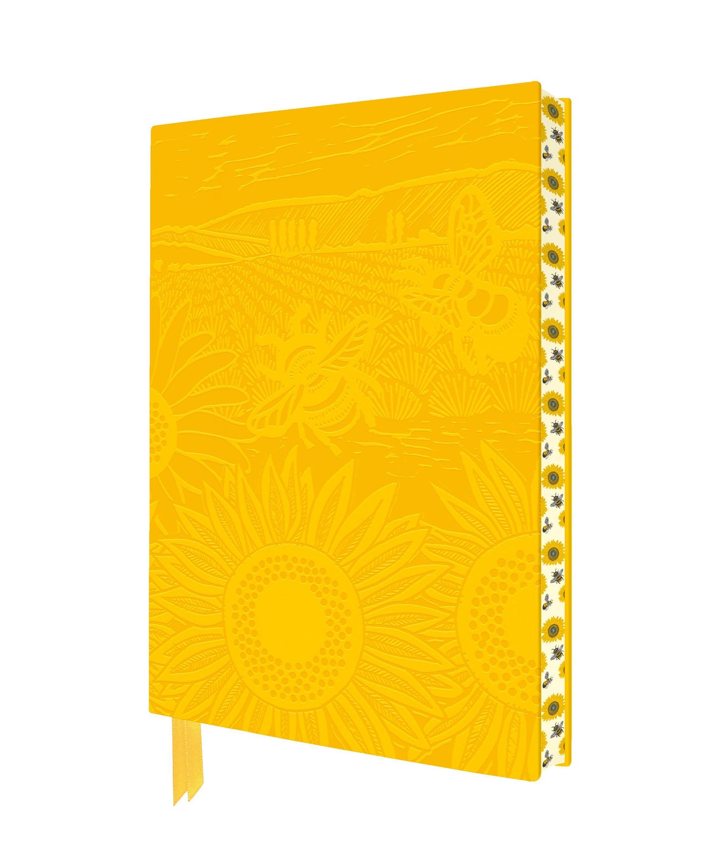 Kate Heiss: Sunflower Fields Artisan Art Notebook (Flame Tree Journals)