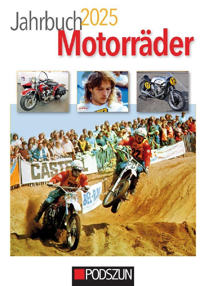 Buchcover: Jahrbuch Motorräder 2025