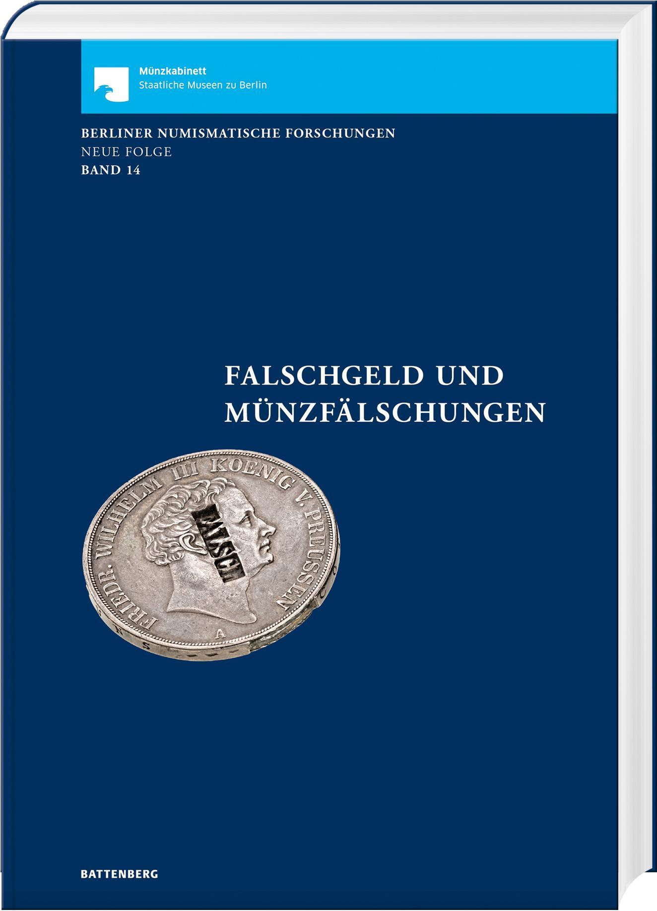 Buchcover: Falschgeld und Münzfälschungen