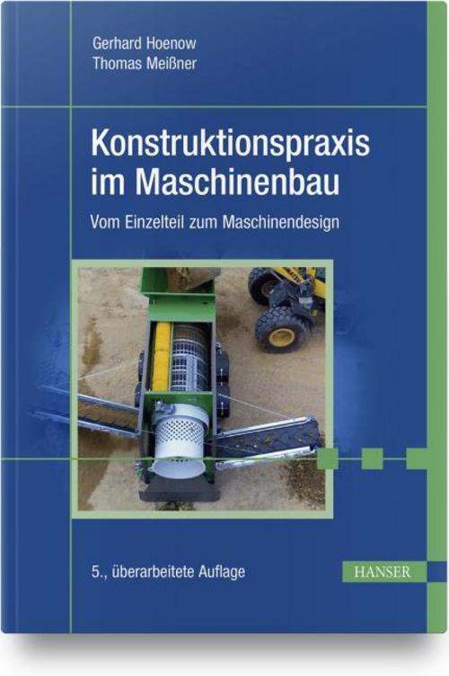 Buchcover: Konstruktionspraxis im Maschinenbau