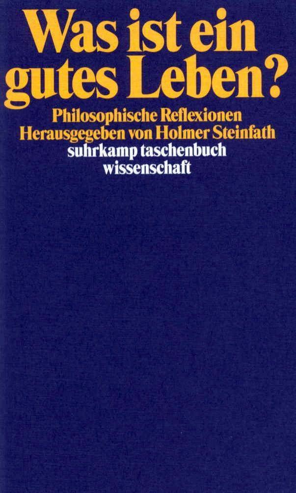 Buchcover: Was ist ein gutes Leben?
