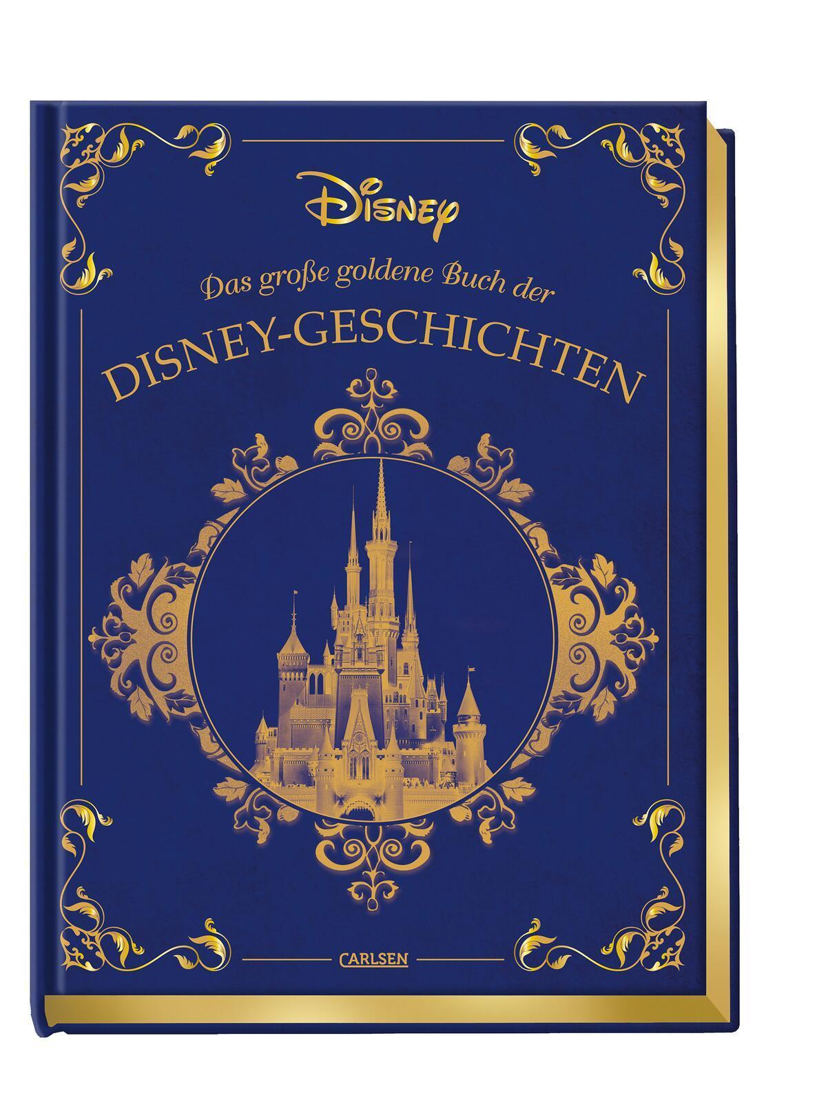 Disney: Das große goldene Buch der Disney-Geschichten: Die 10 beliebtesten Disney-Klassiker als Vorlesegeschichten für Kinder ab 3 Jahren (Die großen goldenen Bücher von Disney)
